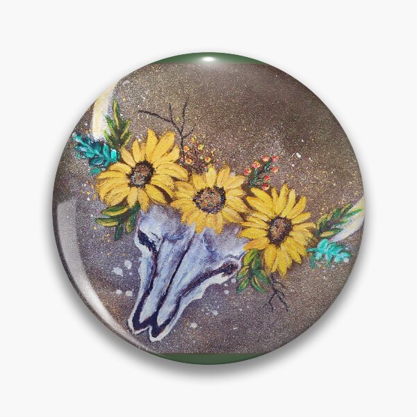 Item preview, Calavera De Girasol designed and sold by seventySIXart&photo .
