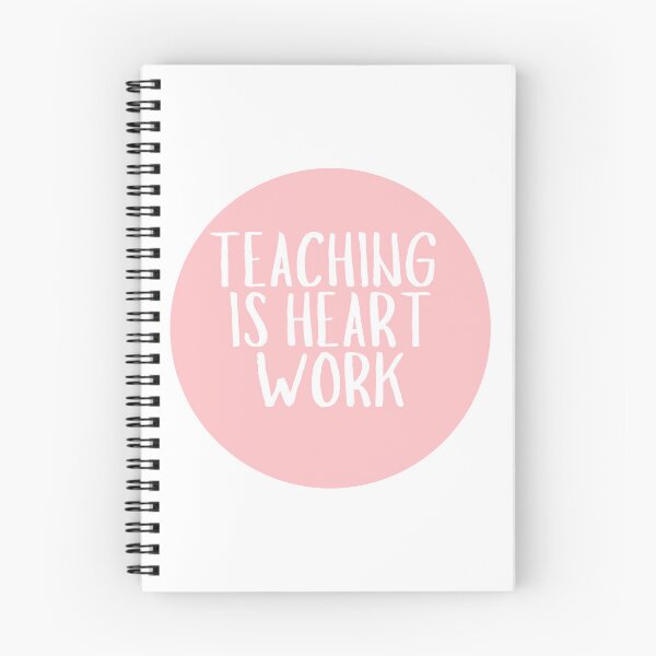 Item preview, Teaching Is Heart Work  designed and sold by CharmStudio.