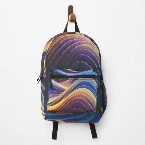 Item preview, Colorful Wave Abstraction designed and sold by RkskArt.