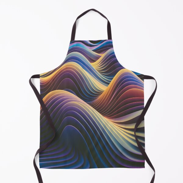 Item preview, Colorful Wave Abstraction designed and sold by RkskArt.