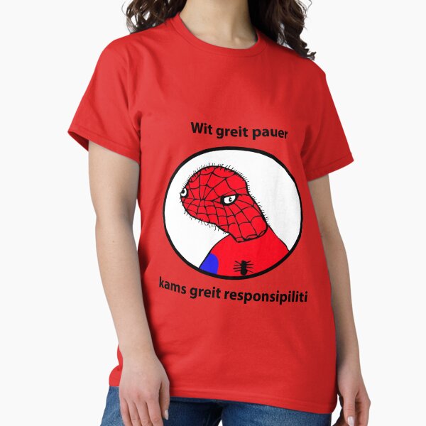 Vista previa del artículo con la obra «spoderman greit pouer», diseñado y vendido por JustinasRekus.