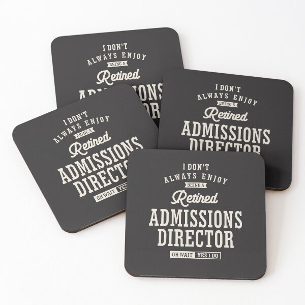 Item preview, Proud Retired Admissions Director designed and sold by cidolopez.