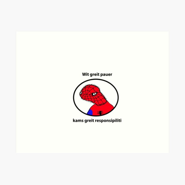 Spoderman Canvas Print