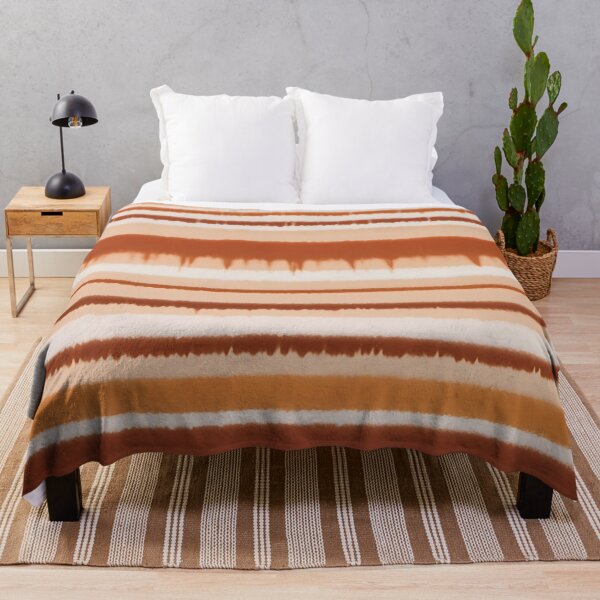 Item preview, Boho Warm Earthern Tie-Dye Striped designed and sold by meggydesigns.