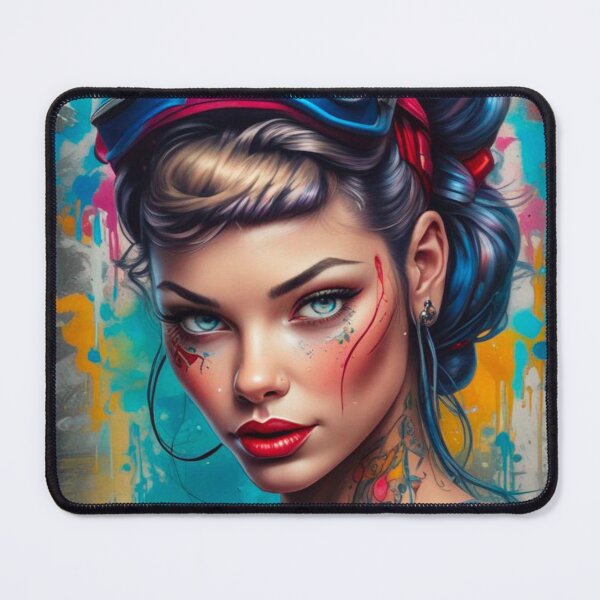 Item preview, Pinup Tattoo  designed and sold by MatrixTattoo.