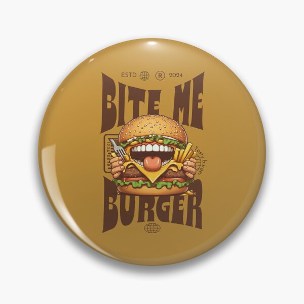 Item preview, Bite me burger designed and sold by Peerless-Prime.