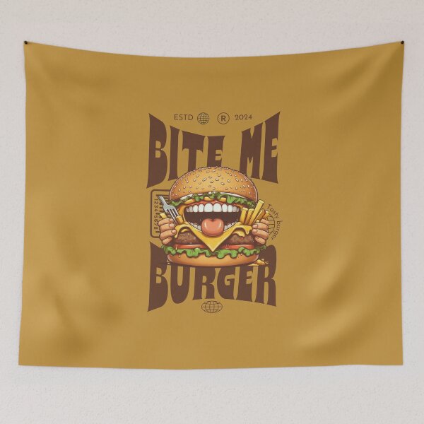 Item preview, Bite me burger designed and sold by Peerless-Prime.