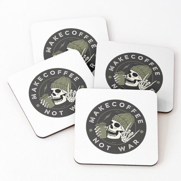 Item preview, Make Coffee Not War designed and sold by pralls91.