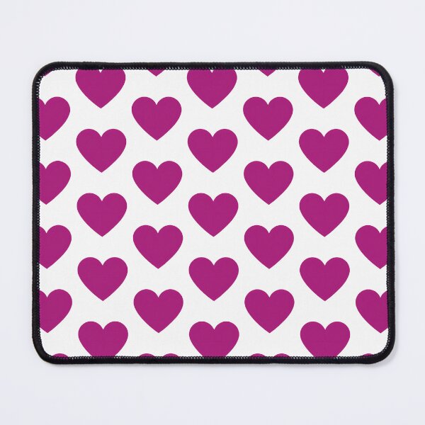 Item preview, Cute Hearts Fuchsia designed and sold by Lisetta Collection.