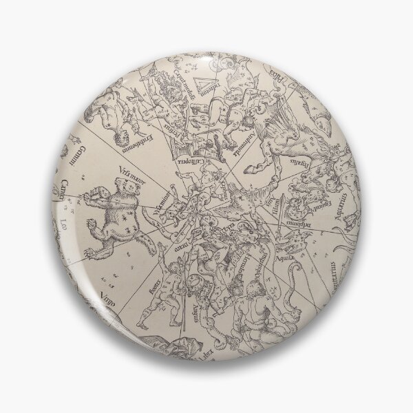 Item preview, Celestial Map, Northern Hemisphere, Albrecht Dürer 1515, Woodcut designed and sold by cheeseburgercat.