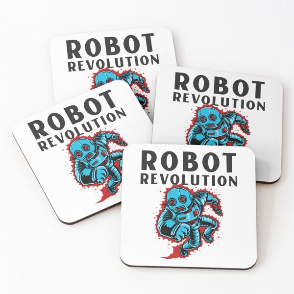 Item preview, Robot Revolution designed and sold by Sidetrackshirts.