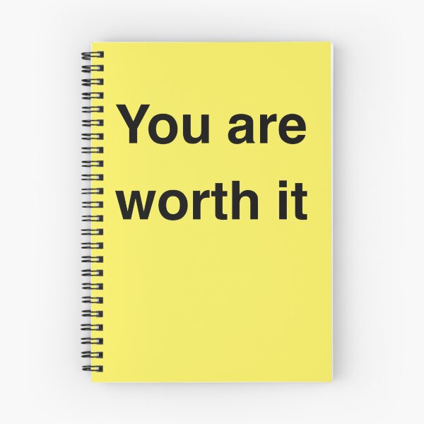 Item preview, You are worth it! designed and sold by RJsphotography and More.