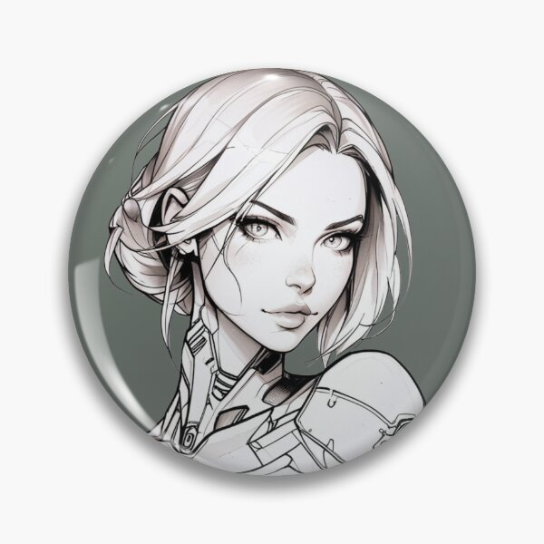 Item preview, Cyborg Girl designed and sold by ArtCraftLab.