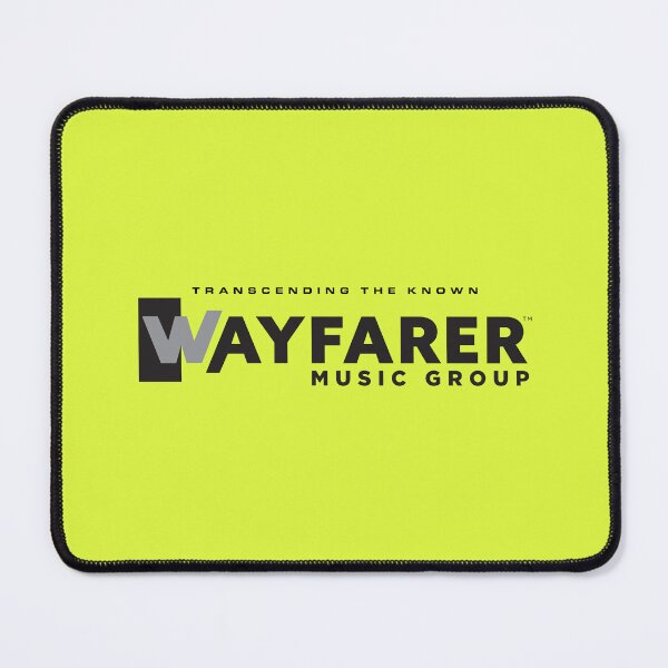 Item preview, Wayfarer Music Group BW Logo with Tag Line designed and sold by WayfarerMerch.