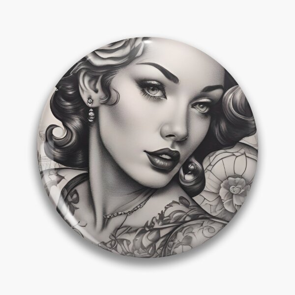 Item preview, Tattoo Pinup  designed and sold by MatrixTattoo.