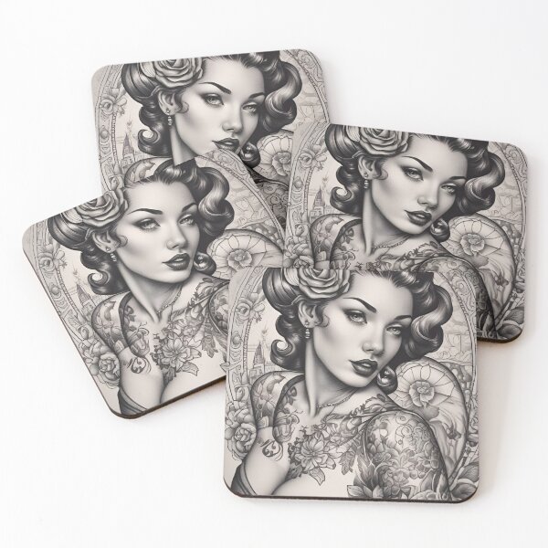 Item preview, Tattoo Pinup  designed and sold by MatrixTattoo.