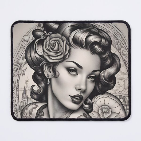 Item preview, Tattoo Pinup designed and sold by MatrixTattoo.