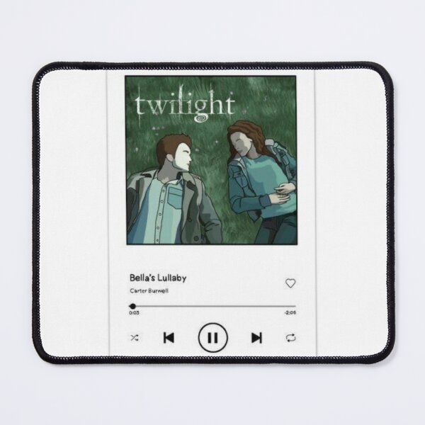 Item preview, Bella lullaby Spotify sticker  designed and sold by Madison Creates.