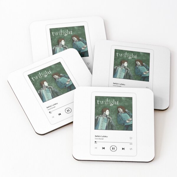 Aperçu de l'œuvre Autocollant Spotify berceuse Bella créée et vendue par Madison Creates.
