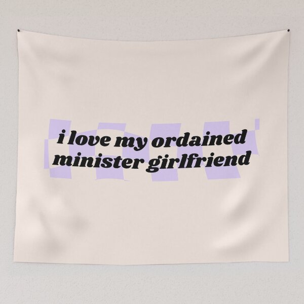 Item preview, ordained minister girlfriend designed and sold by careofjacks.