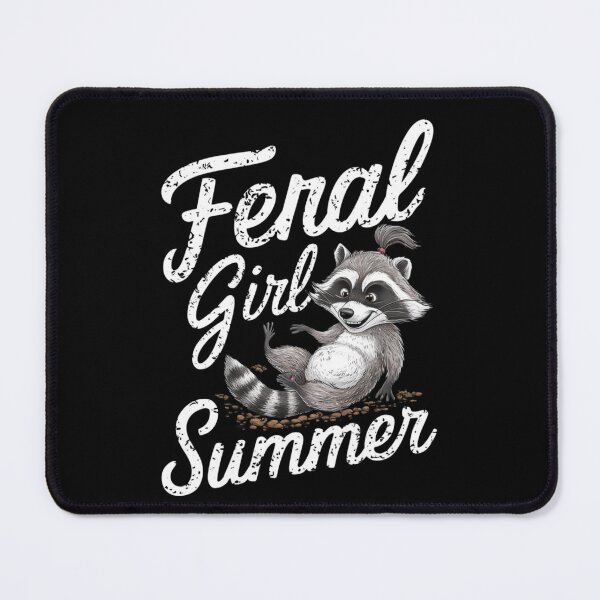 Item preview, Funny Sweet Feral Girl Summer Possum Meme designed and sold by Watercolored-Me.