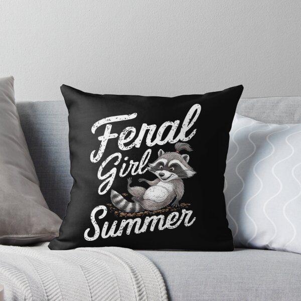Item preview, Funny Sweet Feral Girl Summer Possum Meme designed and sold by Watercolored-Me.