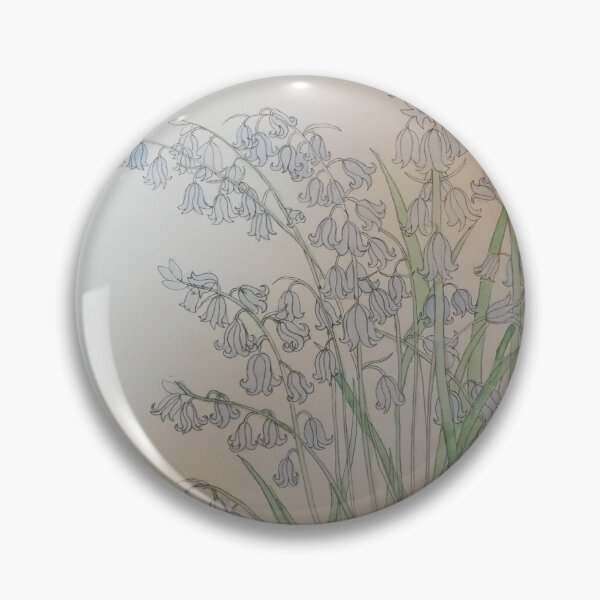 Item preview, Pale bluebells watercolour painting  designed and sold by esvb.
