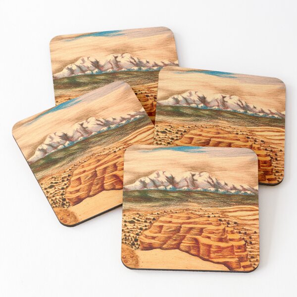 Item preview, Snowcapped Mountains Across the Range designed and sold by ColorRoadians.