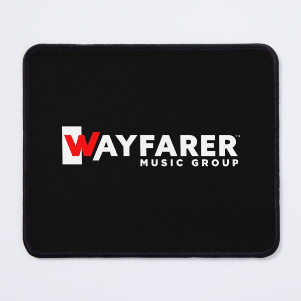Item preview, Wayfarer Music Group Red White logo designed and sold by WayfarerMerch.