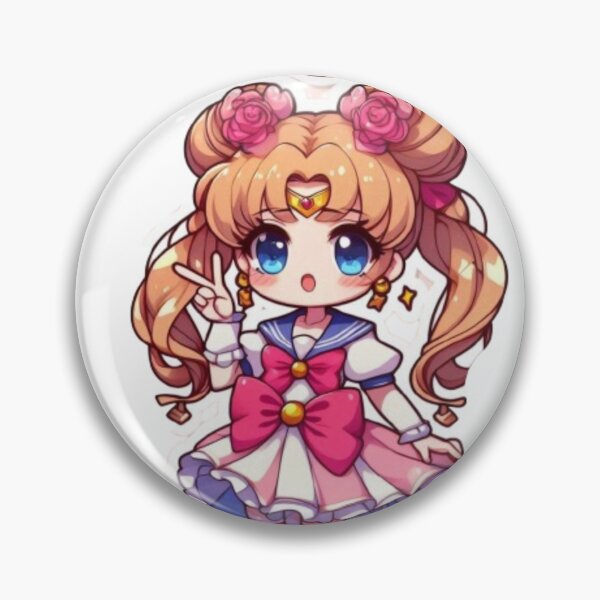 Item preview, Cute Anime Girl (Sailor Moon Inspired) designed and sold by AnimeRay.
