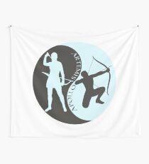 Artemis and Apollo Wall Tapestry