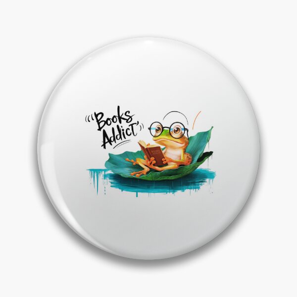 Item preview, Read Book Frog: A Splash of Color and Fun designed and sold by Colorful-Garden.