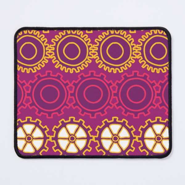 Item preview, Bright Colorful Doodle Gears designed and sold by Meg M Studio.