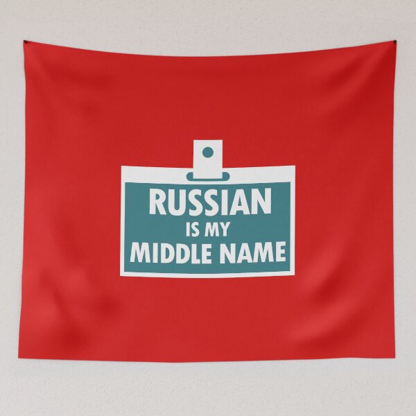 Item preview, Russian is My Middle Name Nationality Bloodline designed and sold by TravelAl.