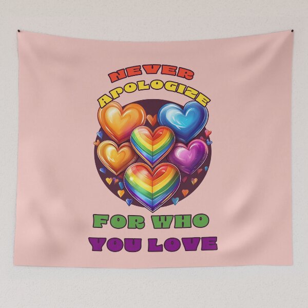 Item preview, pride heart quotes about love gif designed and sold by La Loca.