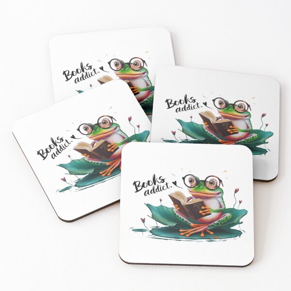 Item preview, Read Book Frog: A Splash of Color and Fun designed and sold by Colorful-Garden.