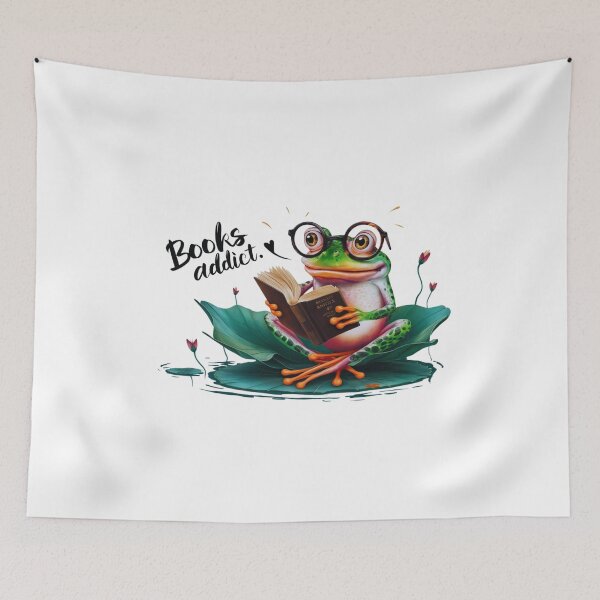 Item preview, Read Book Frog: A Splash of Color and Fun designed and sold by Colorful-Garden.