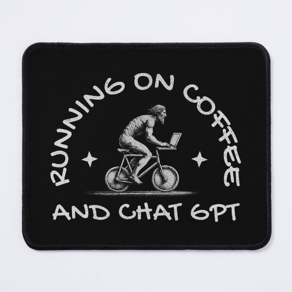 Item preview, Running On Coffee And Chat GPT designed and sold by A.I.  Took My Job!.