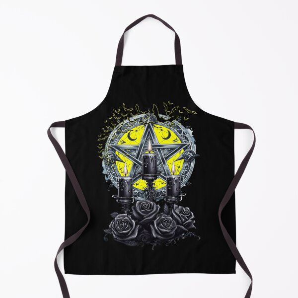 Item preview, Midnight Ritual with Black Candles Pentagram and Bats designed and sold by MysticOzzy.