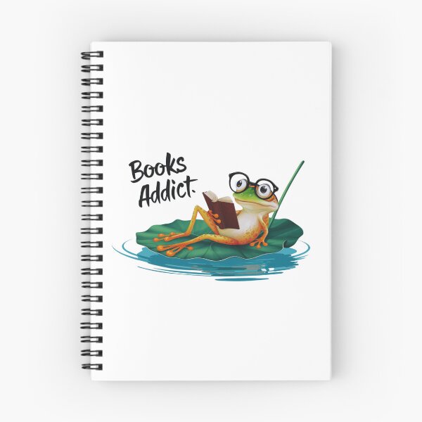 Item preview, Read Book Frog: A Splash of Color and Fun designed and sold by Colorful-Garden.