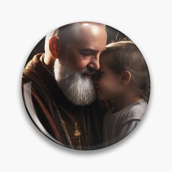 Item preview, Padre Pio and his great love for people designed and sold by ideas favoritas.