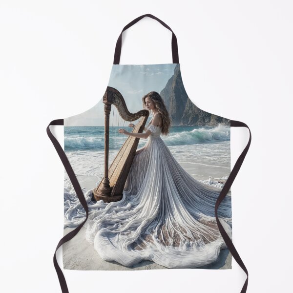 Item preview, Playing The Harp On Seashore designed and sold by Maria Dryfhout.