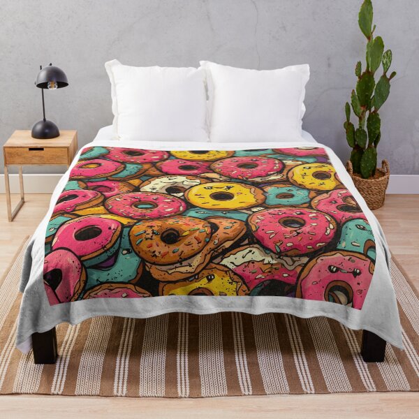 Item preview, Colorful donut designed and sold by Abelievingheart.