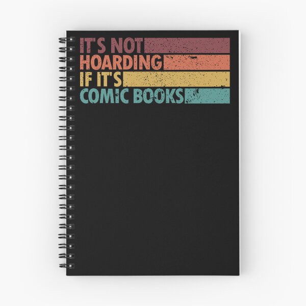 Item preview, It's Not Hoarding If It's Comic Books Vintage reading lover designed and sold by REDDLINE.