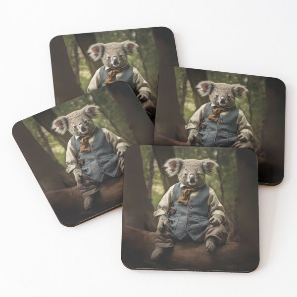 Item preview, Dapper Koala in the Forest designed and sold by Sillytoe.