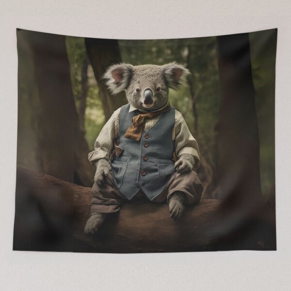 Item preview, Dapper Koala in the Forest designed and sold by Sillytoe.
