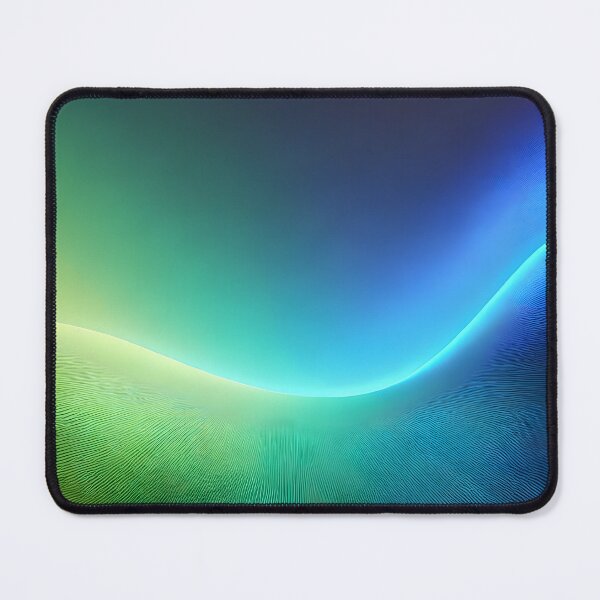 Item preview, Abstract Gradient Modern Blue Green Design Northern Lights designed and sold by StickaTime.