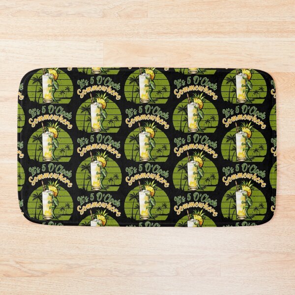 Item preview, It's 5 O'Clock Somewhere Cute Gecko Summer designed and sold by BeataY6Art.