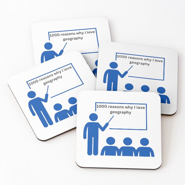 Item preview, 1000 reasons why I love geography designed and sold by Paaalm.