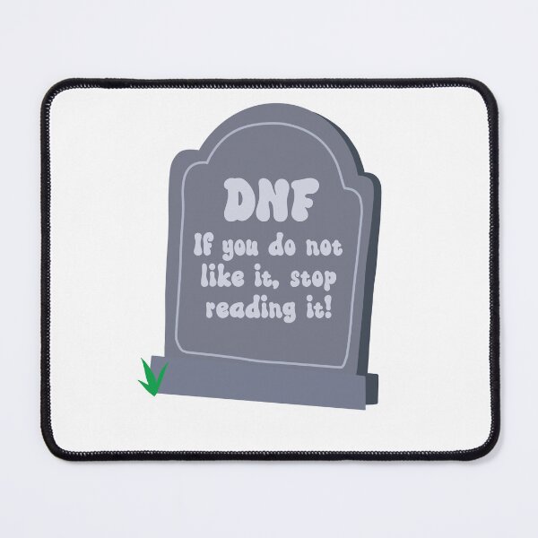 Item preview, Bookish DNF Tomb Stone  designed and sold by PedalPress.